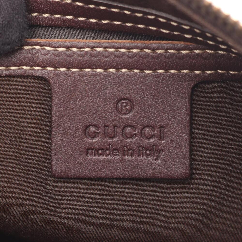 Gucci GG Supreme Waist Bag Body Bum Crossbody Belt Canvas Leather Beige Brown - Picture 4 of 9